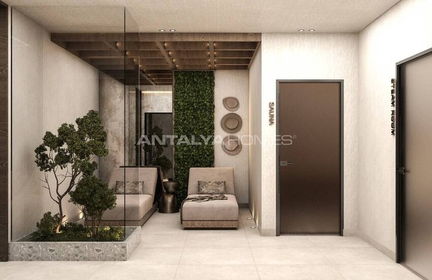 Квартиры в комплексе в 500 м от моря в Алании Махмутлар 17