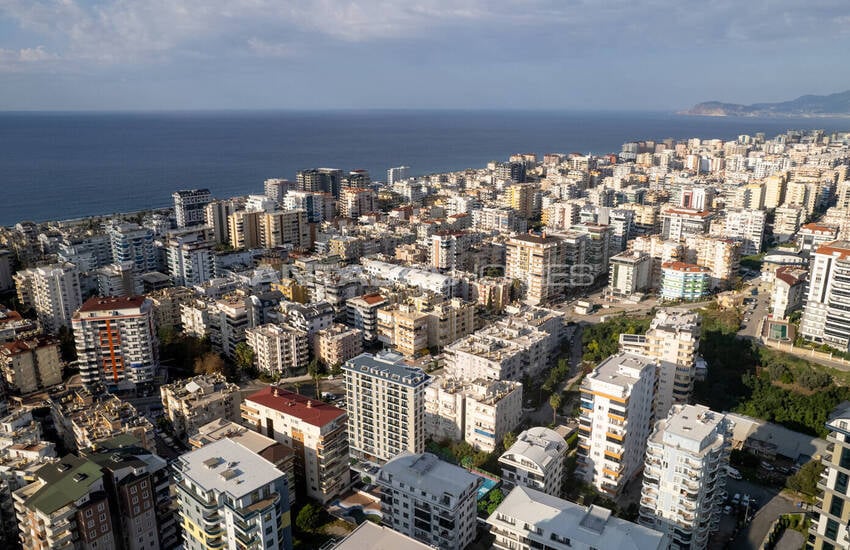 Квартиры в комплексе в 500 м от моря в Алании Махмутлар 6