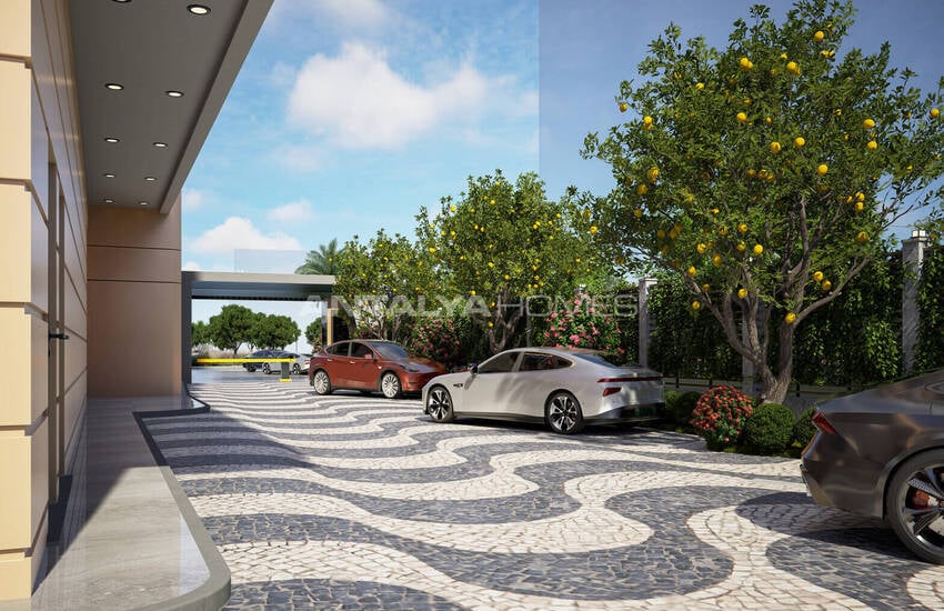 Квартиры в комплексе в 500 м от моря в Алании Махмутлар 8