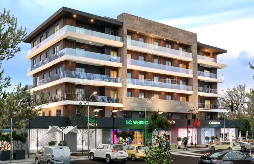 1 and 3-bedroom Flats in a Complex with Pool in Altıntaş 1