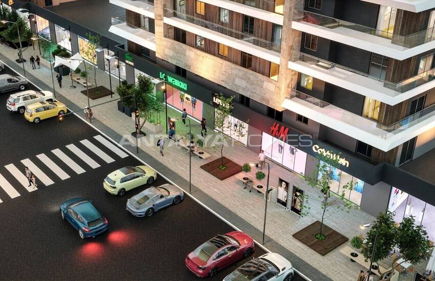 1 and 3-bedroom Flats in a Complex with Pool in Altıntaş 4