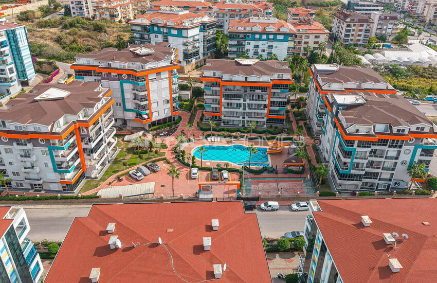 Elegante Möblierte Immobilie 200 M Vom Meer Entfernt In Alanya Kestel 1