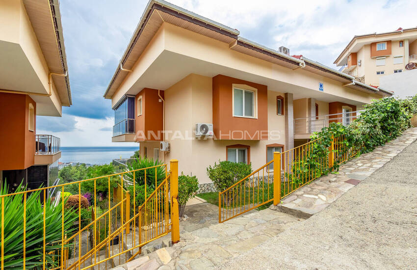 Квартира-дуплекс с видом на море в Алании в окружении природы 4