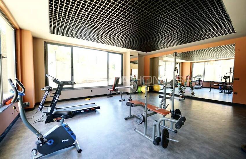 Меблированная квартира в комплексе в 1,5 км от моря в Алании 5