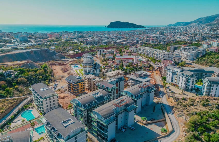 Möblerad Lägenhet I Ett Komplex 1,7 Km Från Havet I Alanya 1