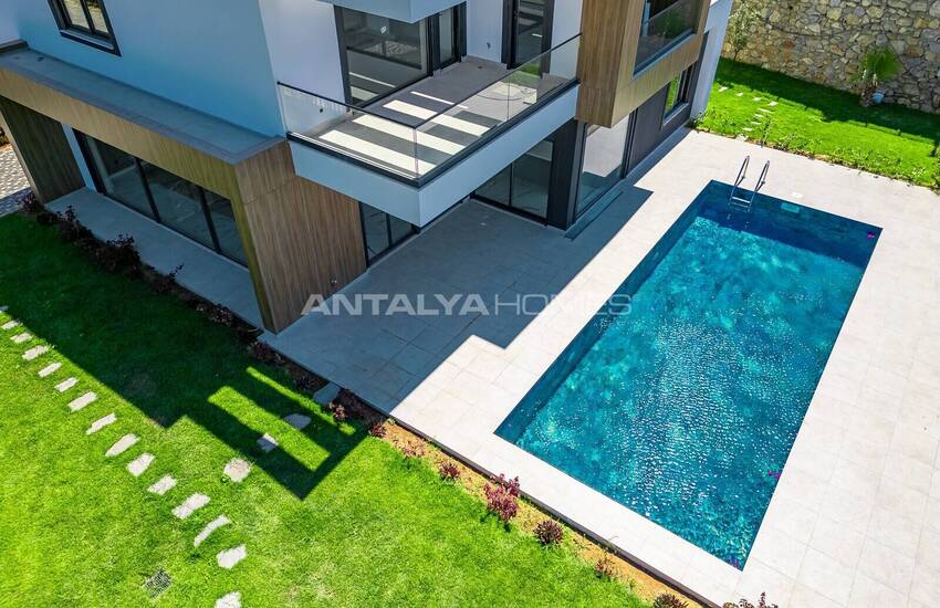 Fristående Duplexhus Med Havsutsikt Och Pool I Alanya Antalya 3