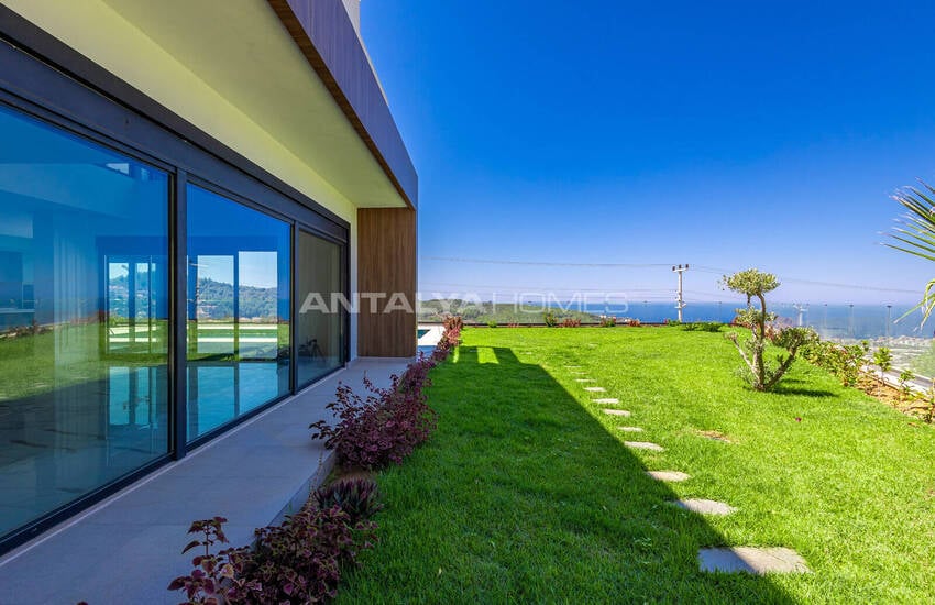 Fristående Duplexhus Med Havsutsikt Och Pool I Alanya Antalya 8