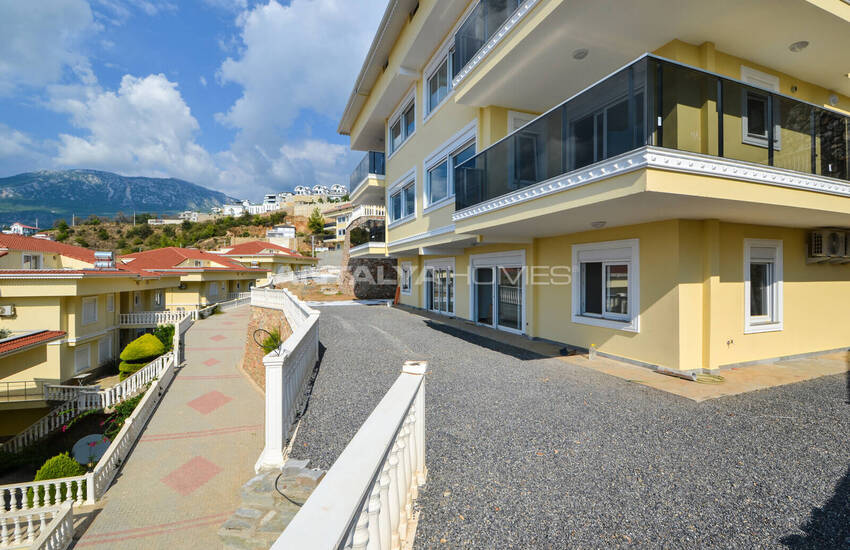 Duplexfastighet Med Havs- Och Stadsutsikt I Alanya Kargıcak 1