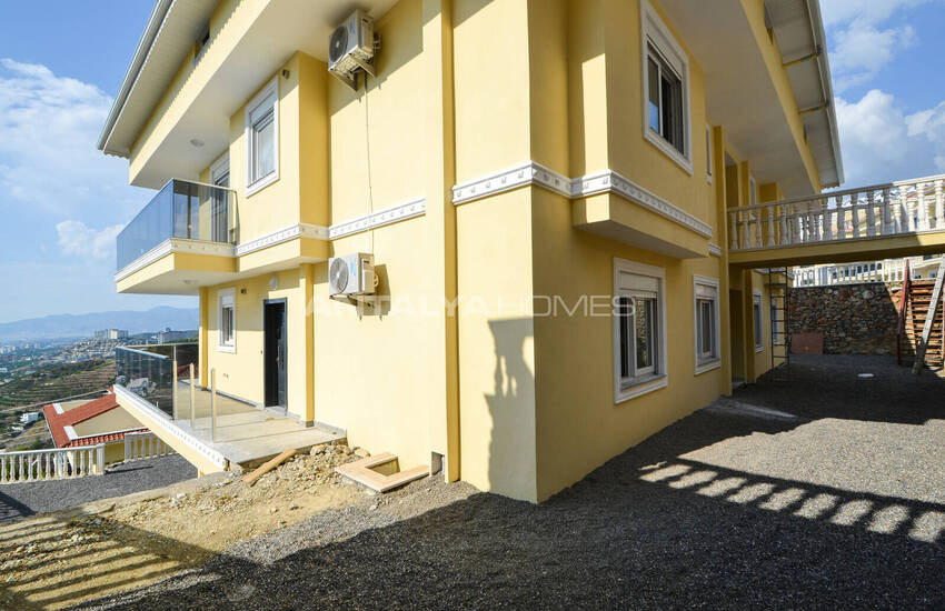Duplexfastighet Med Havs- Och Stadsutsikt I Alanya Kargıcak 4