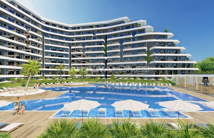 Fastigheter I Ett Projekt Med Pooler I Altıntaş Antalya 6