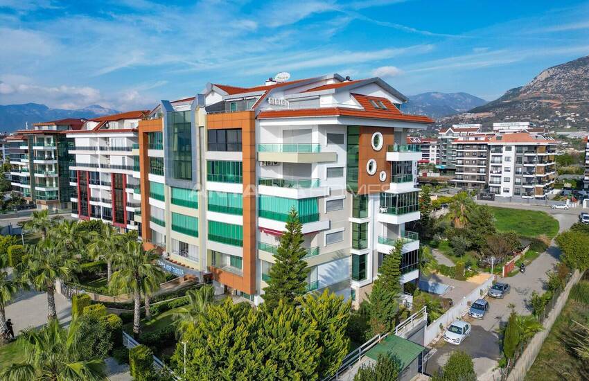 Möblerad Duplexfastighet Med 2 Sovrum Vid Havet I Alanya 2