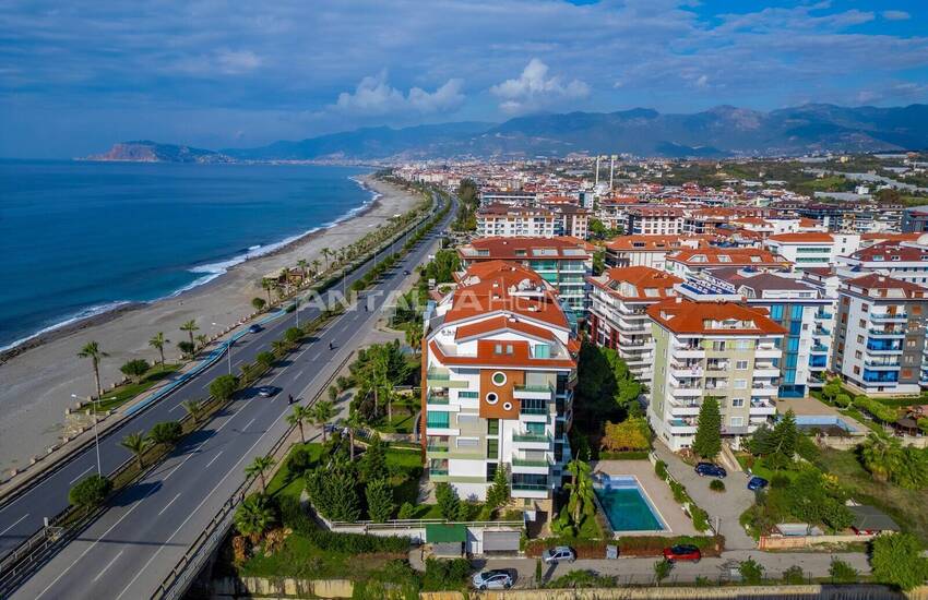 Möblerad Duplexfastighet Med 2 Sovrum Vid Havet I Alanya 1