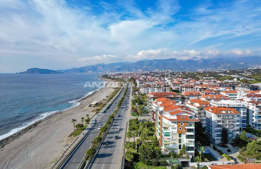 Möblerad Duplexfastighet Med 2 Sovrum Vid Havet I Alanya 3