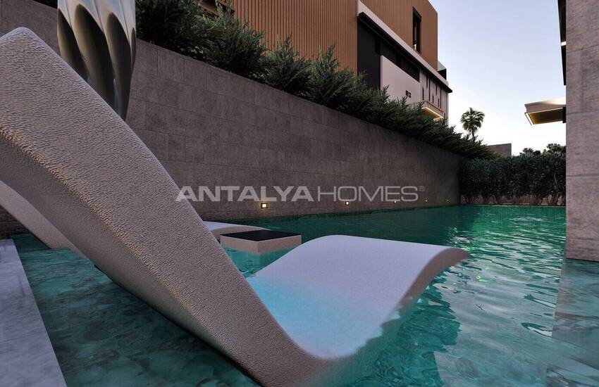 4-våningshus Med Privata Pooler I Antalya Aksu 1