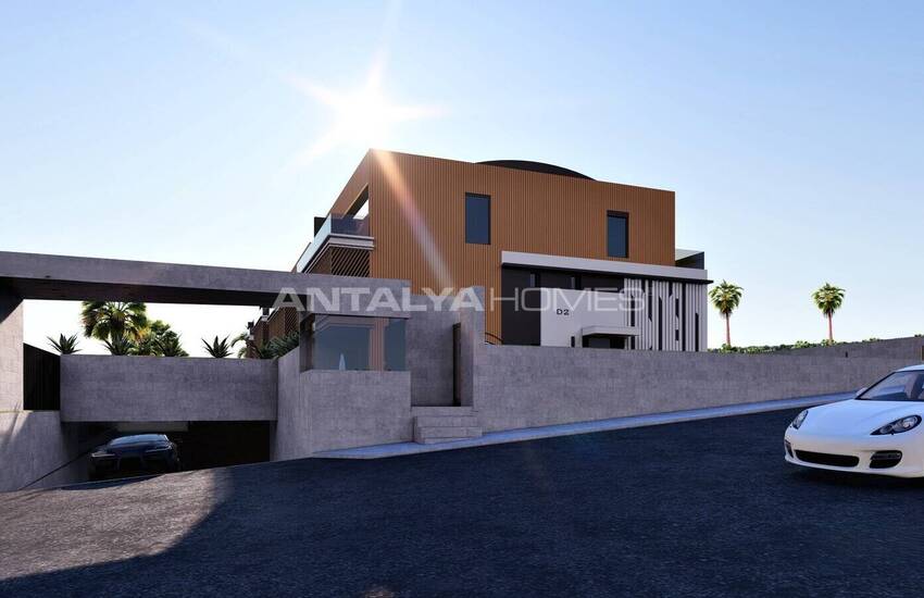 4-våningshus Med Privata Pooler I Antalya Aksu 3