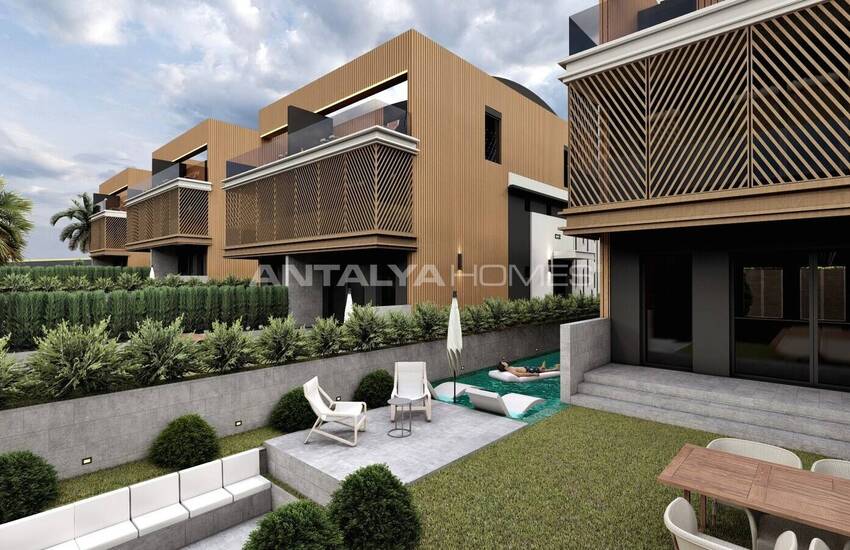 Antalya Aksu'da Özel Havuzlu 4+2 Satılık Şık Villalar 6
