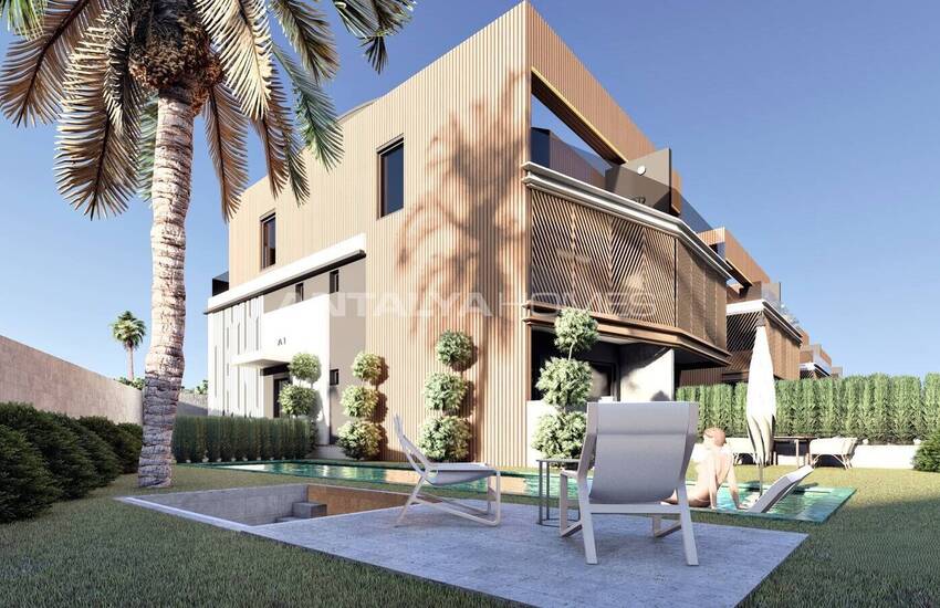 4-våningshus Med Privata Pooler I Antalya Aksu 9