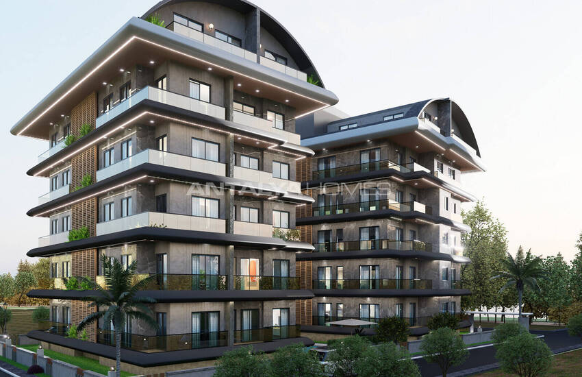 Elegant Flats in a Complex with Pool and Sauna in Alanya 3