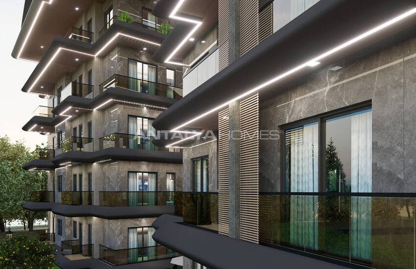 Elegant Flats in a Complex with Pool and Sauna in Alanya 5