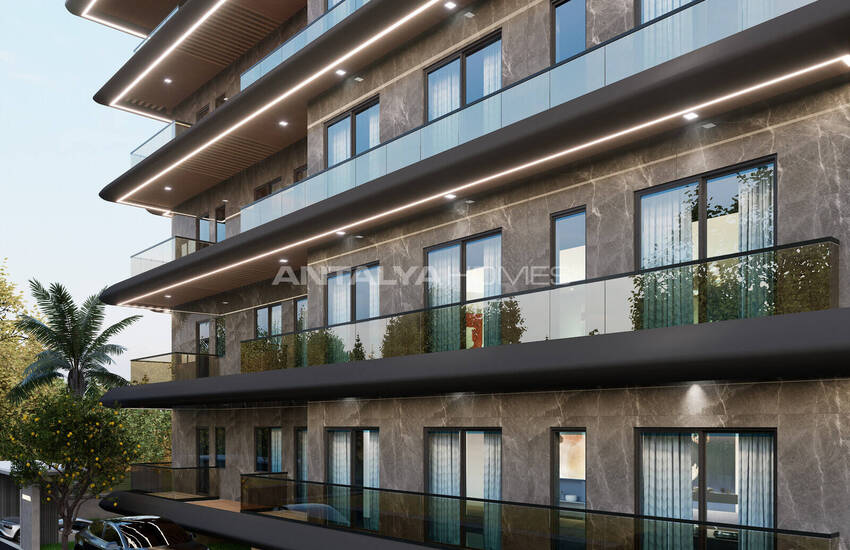 Elegant Flats in a Complex with Pool and Sauna in Alanya 6