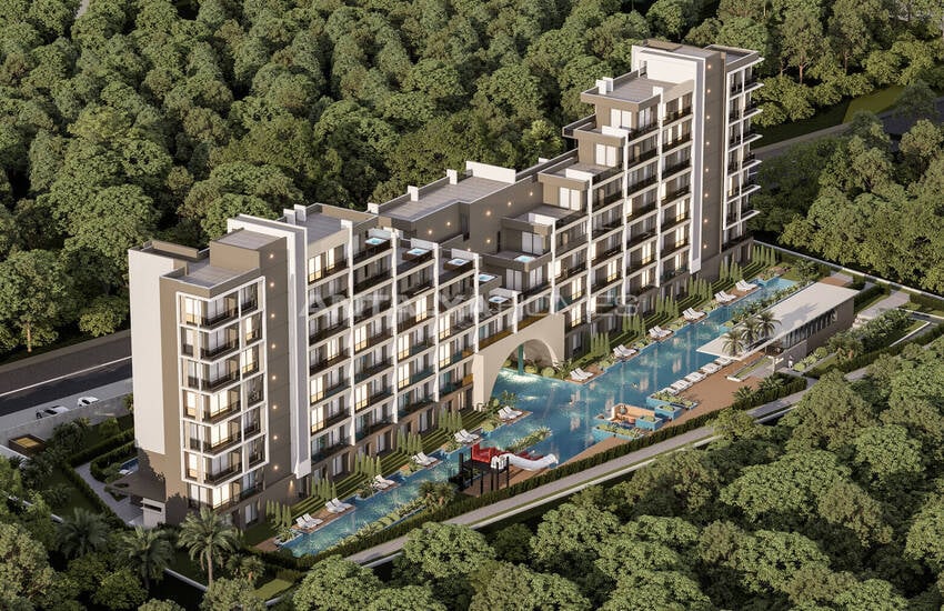 Lägenheter Med Aquapark Och Pooltillgång I Altıntaş Antalya 1