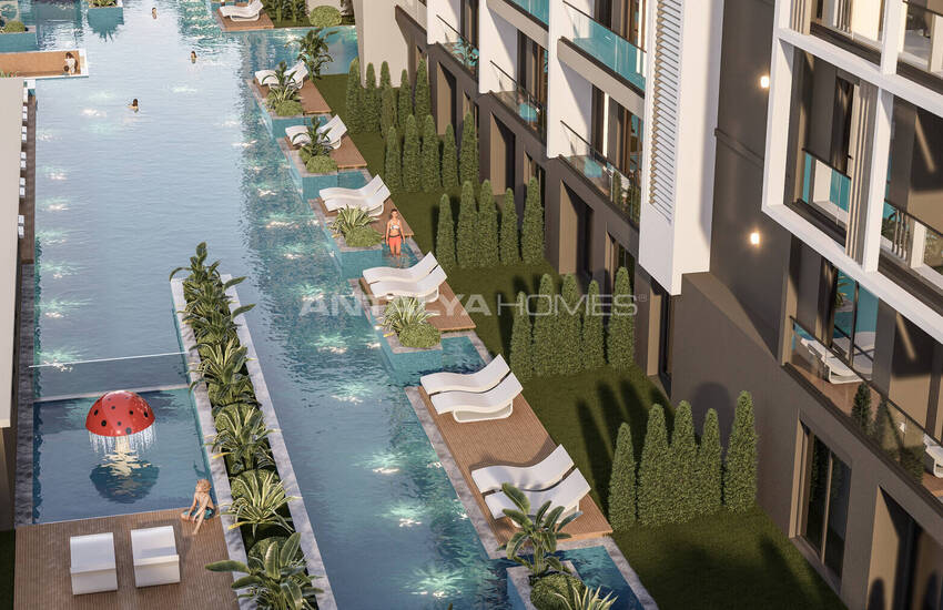 Lägenheter Med Aquapark Och Pooltillgång I Altıntaş Antalya 7
