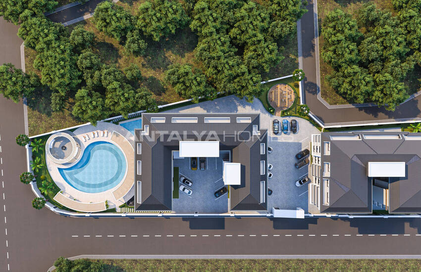 Appartements 2 Et 3 Chambres Avec Accès Piscine À Oba Alanya 10