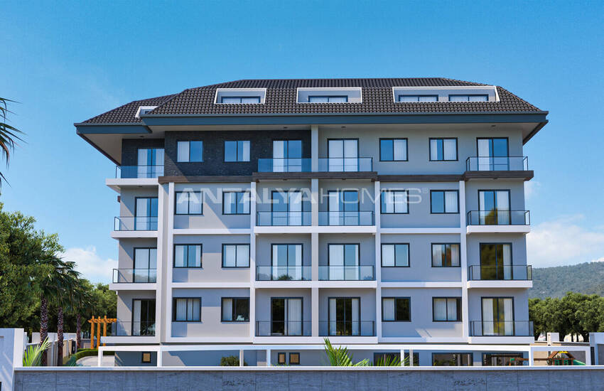 Appartements 2 Et 3 Chambres Avec Accès Piscine À Oba Alanya 9