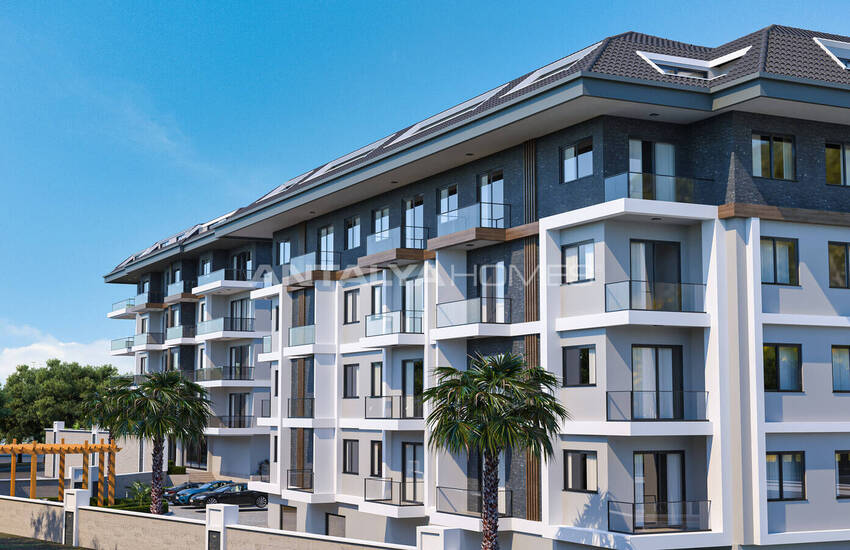Appartements 2 Et 3 Chambres Avec Accès Piscine À Oba Alanya 8
