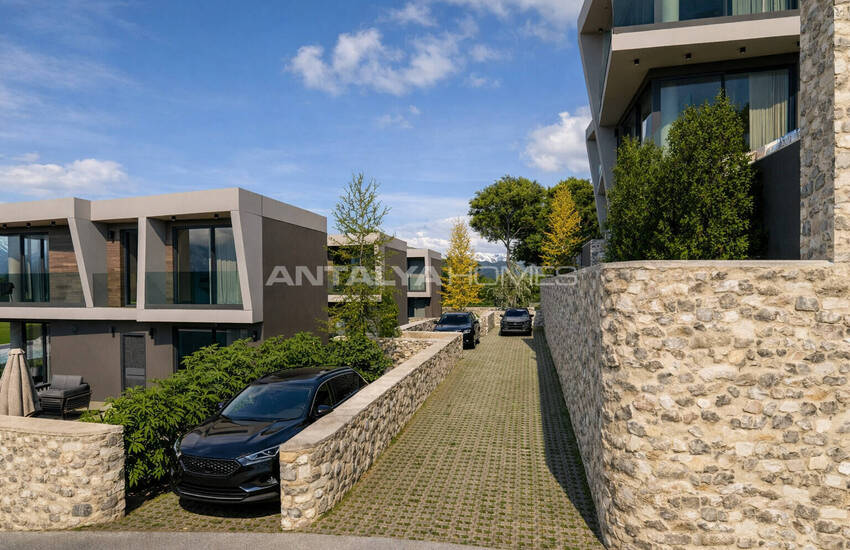 Дома на строящемся объекте с видом на море в Калкане, Анталья 13