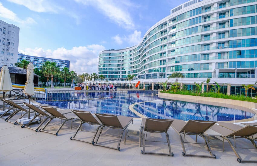 1-комнатная квартира с выходом на пляж в Кунду, Анталья 5