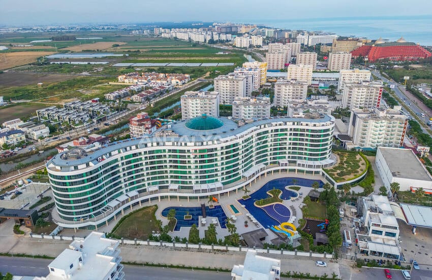 1-комнатная квартира с выходом на пляж в Кунду, Анталья 2