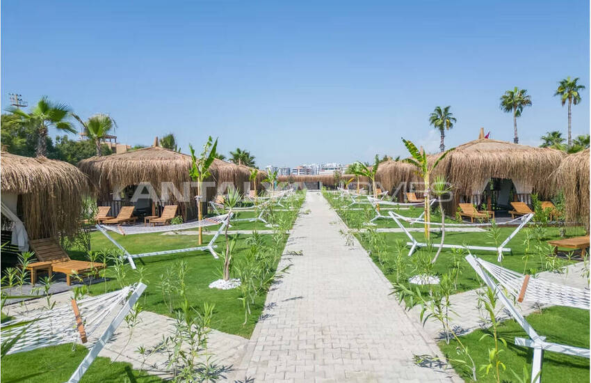 1-комнатная квартира с выходом на пляж в Кунду, Анталья 11