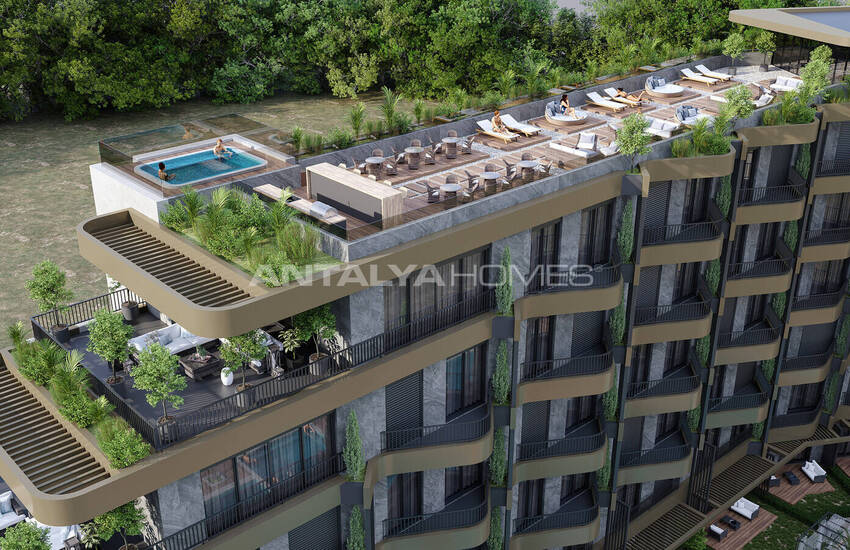 Appartementen Te Koop Op 500 M Van De Zee In Kundu Antalya 6