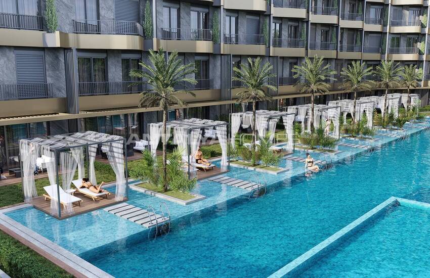 Wohnungen Zum Verkauf, 500 M Vom Meer Entfernt In Kundu Antalya