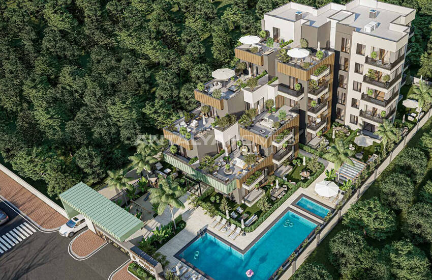 Appartementen In Een Complex Vlakbij De Luchthaven Van Antalya 2