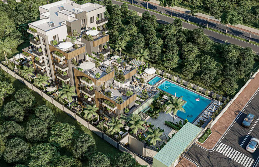 Apartments in a Complex Close to the Airport in Antalya 1