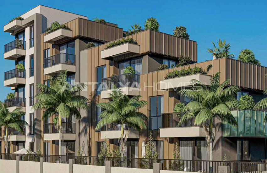 شقق في مجمع سكني بالقرب من المطار في أنطاليا 4