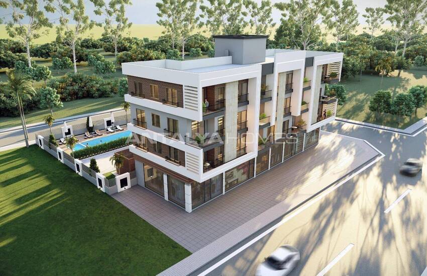 Appartements 2 Chambres Dans Une Résidence Avec Piscine À Antalya 3