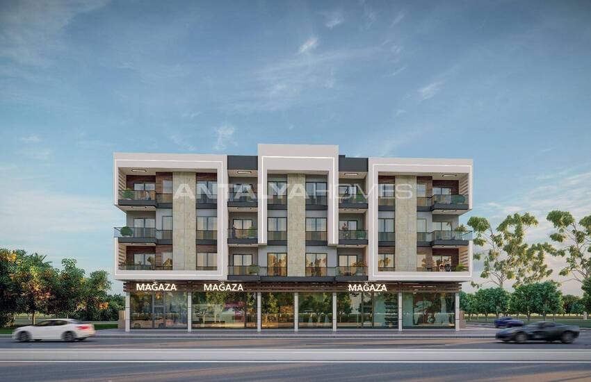 2-bedroom Flats in a Complex with Pool in Antalya Altıntaş 1