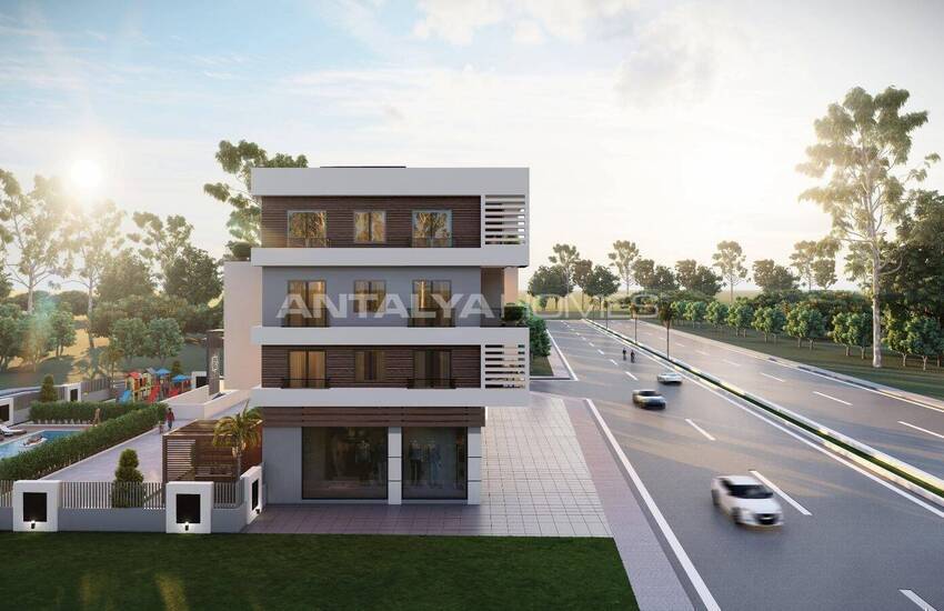 2-bedroom Flats in a Complex with Pool in Antalya Altıntaş 4