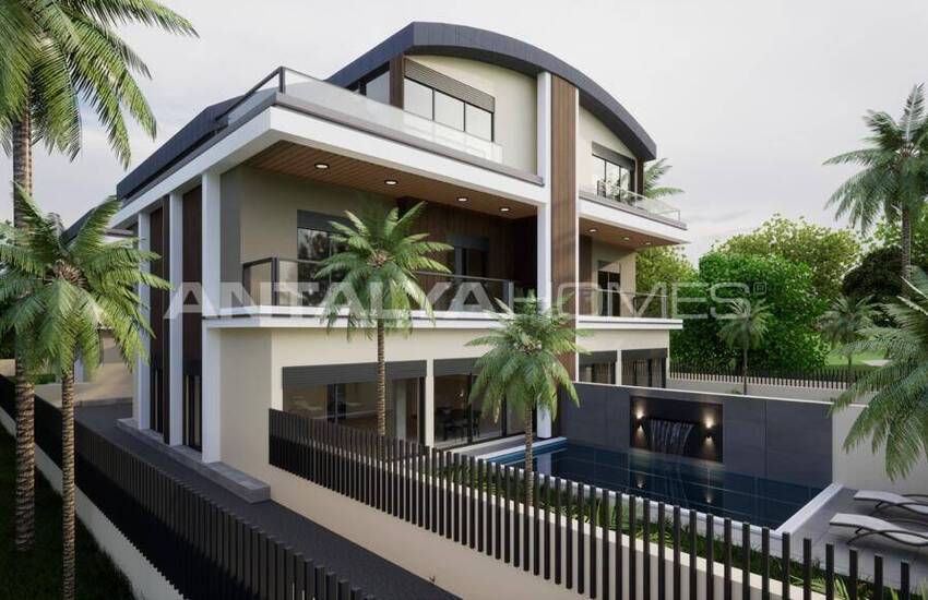 Villa's Met Privézwembaden En Sauna's In Konyaaltı Antalya 4