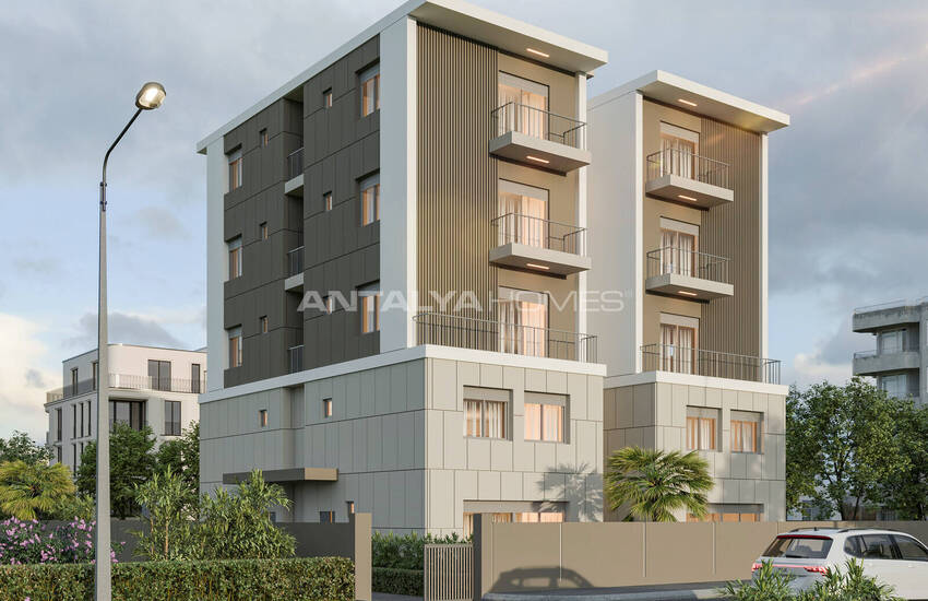 1 and 2-bed Apartments in a Complex with Pool in Antalya Kepez 2