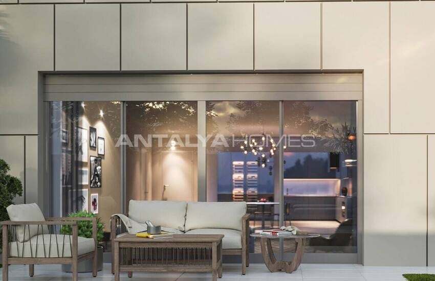 1 and 2-bed Apartments in a Complex with Pool in Antalya Kepez 5