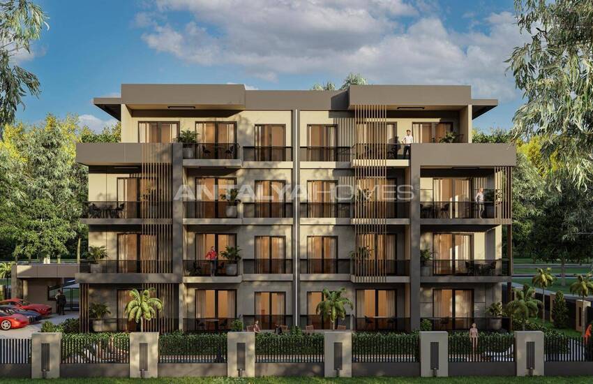 Flats in a Complex Near the Airport in Antalya Altıntaş 2