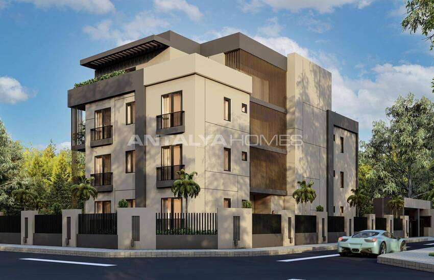 Flats in a Complex Near the Airport in Antalya Altıntaş 5