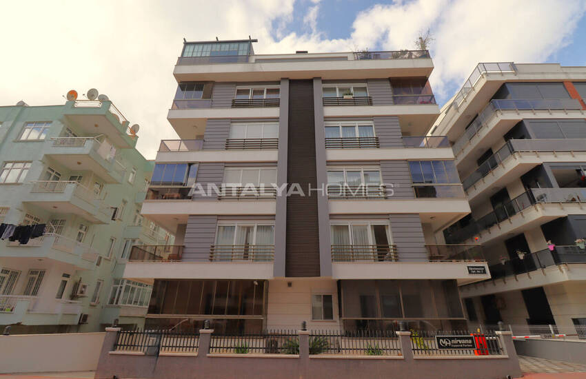 Gemeubileerd Appartement Met Parkeergarage In Antalya Muratpaşa 3