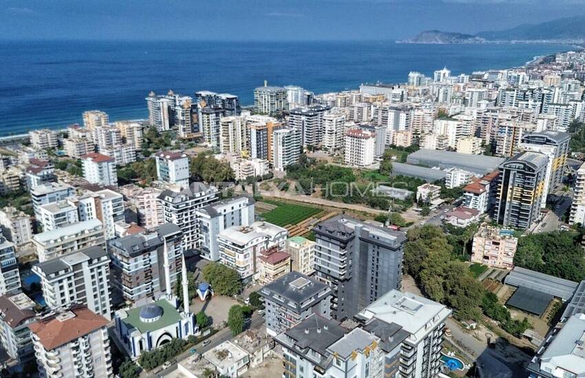 Wohnung Mit Poolzugang In Mahmutlar Alanya