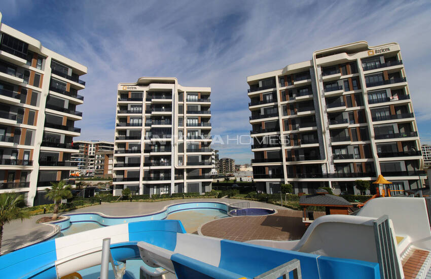 Lägenhet Med 2 Sovrum I Ett Komplex Med Pool I Antalya Altıntaş 1