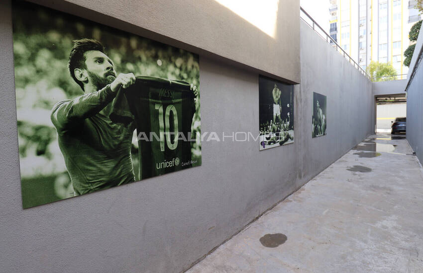 آپارتمان دوبلکس ۴ خوابه با کف باغ در آنتالیا 10